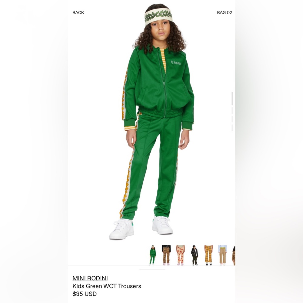 Mini Rodini track jacket + trouser jogger
